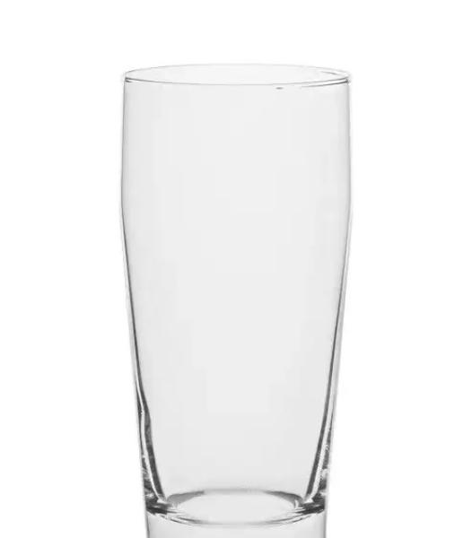 Verre à boisson ou à bière en verre T de 250 ml